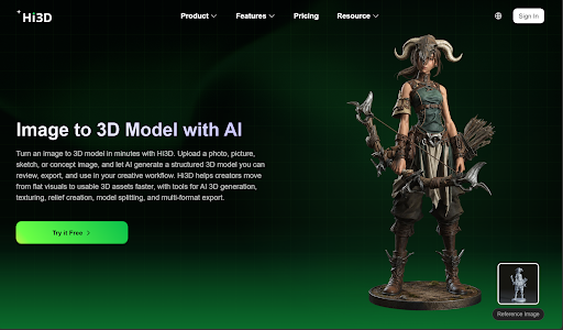 3rd image of hi3d 3d design website