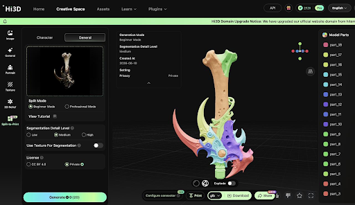 4th image of hi3d 3d design website