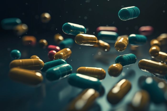 image of pills from pharma