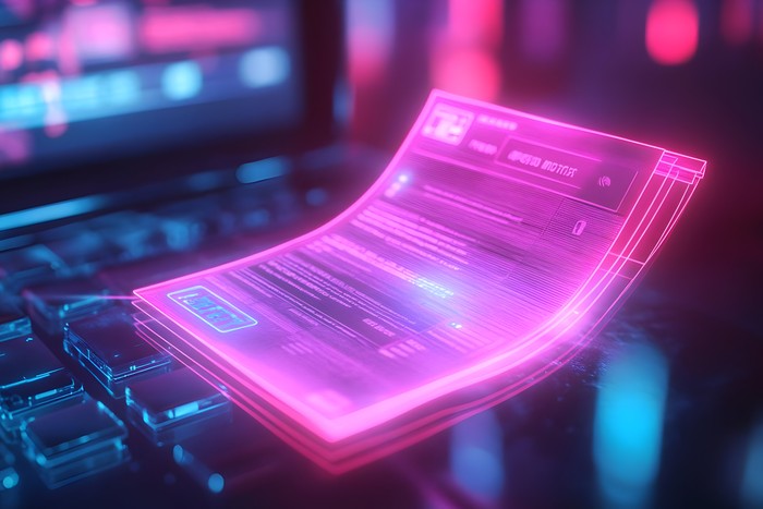 piece of paper with invoice management