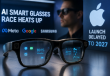 AI Smart Glasses Race Accelerates as Apple’s Launch Slips to 2027 AI Smart Glasses Race