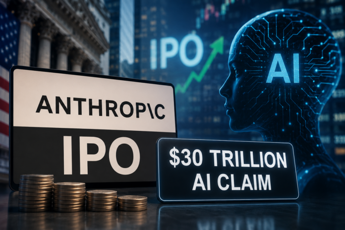 Anthropic IPO $30 Trillion AI Claim Anthropic IPO
