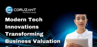 Modern Tech Innovations Transforming Business Valuation Services headline for tech innovation valuation services