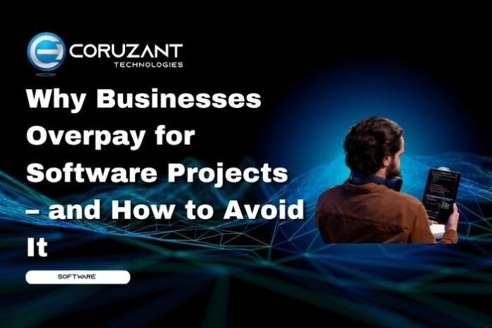 headline for overpaying for software projects
