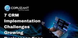 7 CRM Implementation Challenges Growing Businesses Face headline for crm implementation
