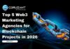 Top 5 Web3 Marketing Agencies for Blockchain Projects in 2026 headline for web3 for marketing agencies