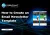 How to Create an Email Newsletter Template headline for creating email newsletter