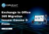 Exchange to Office 365 Migration Issues: Causes & Fixes headline for office 365 migration