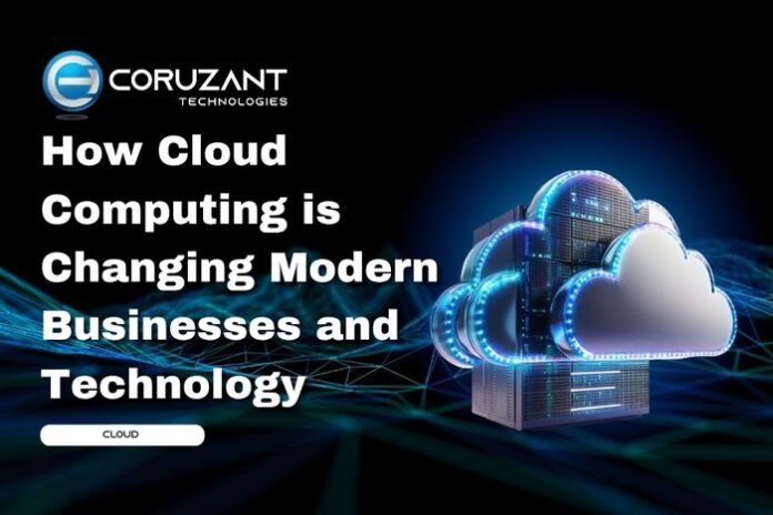 headline for how cloud computing is changing modern business and technology