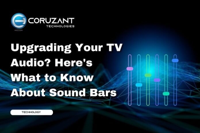Chatbot Testing - Coruzant Technologies (26) headline for upgrading your tv audio with sound bars