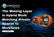 The Missing Layer in Hybrid Work: Matching Private Spaces to Workflows headline for missing layer in hybrid work for private spaces