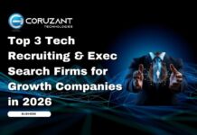 Top 3 Tech Recruiting & Exec Search Firms for Growth Companies in 2026 headline for tech recruiting firms