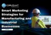 Smart Marketing Strategies for Manufacturing and Industrial Businesses headline for marketing strategies in industrial and manufacturing