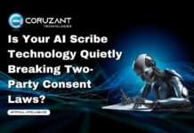 Is Your AI Scribe Technology Quietly Breaking Two-Party Consent Laws? headline for ai scribe technology