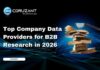 Top Company Data Providers for B2B Research in 2026 headline for top company data providers for b2b research