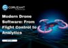 Modern Drone Software: From Flight Control to Analytics headline for drone software using analytics