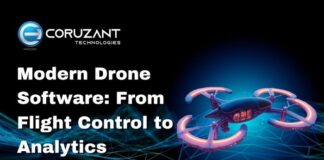 Modern Drone Software: From Flight Control to Analytics headline for drone software using analytics