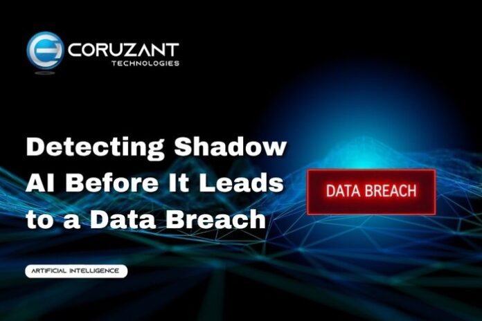 Chatbot Testing - Coruzant Technologies (86) headline for detecting shadow ai before it leads to a data breach