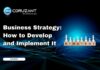 Business Strategy: How to Develop and Implement It headline for developing business strategy