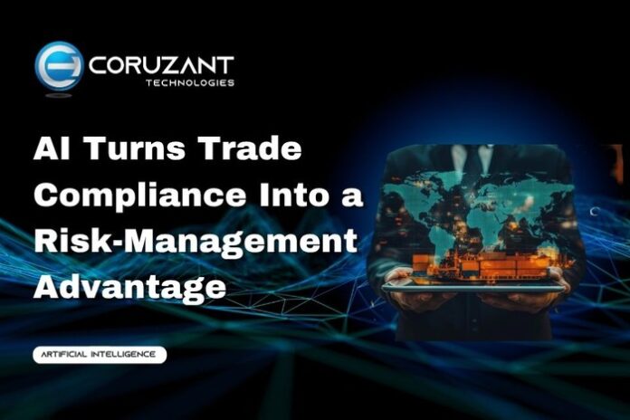 Chatbot Testing - Coruzant Technologies (93) headline for ai turns trade compliance into risk management advantage