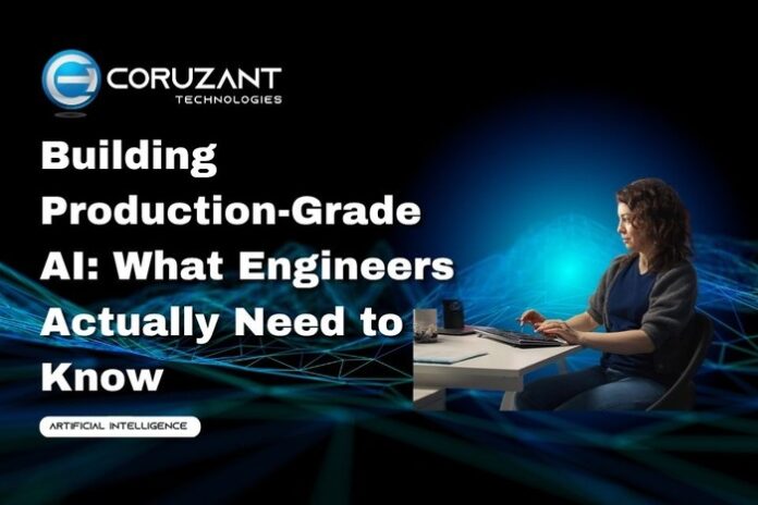 Chatbot Testing - Coruzant Technologies (95) headline for building production-grade AI