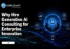 Enterprise AI advisory services: Why Businesses Should Hire Generative AI Developers to Accelerate Innovation Generative AI Enterprise Innovation Banner