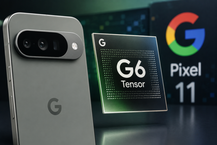 Google Pixel 11 new Tensor G6 Details