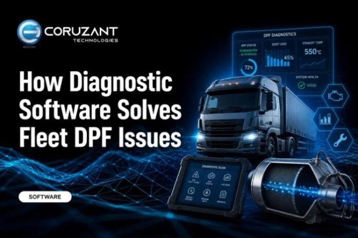 How Diagnostic Software Solves Fleet DPF Issues