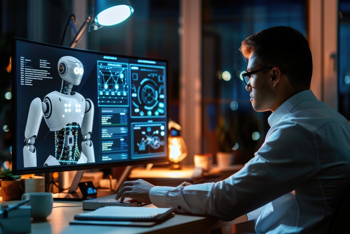 full stack developer working with ai