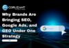 Why Brands Are Bringing SEO, Google Ads, and GEO Under One Strategy Why Brands are Bringing SEO, Google and GEO in one strategy