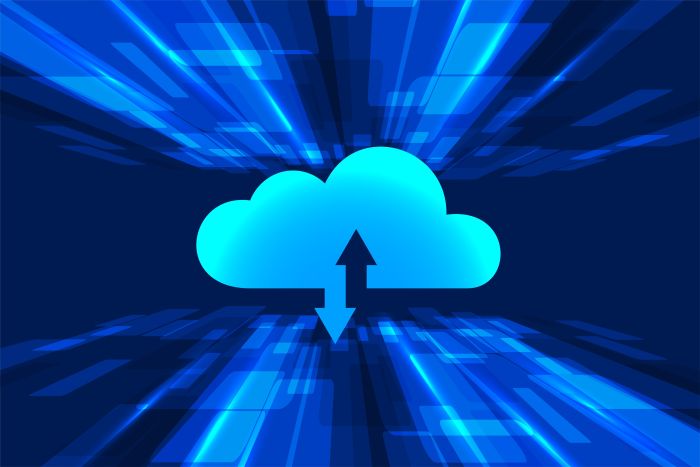 image of cloud on azure app