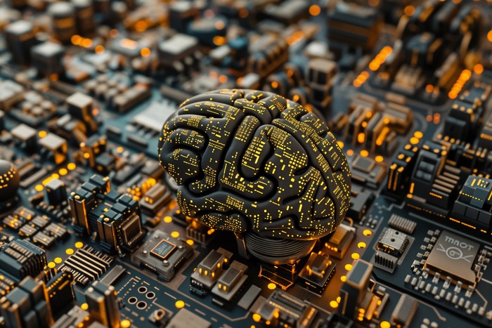 brain on chip displaying production-grade ai