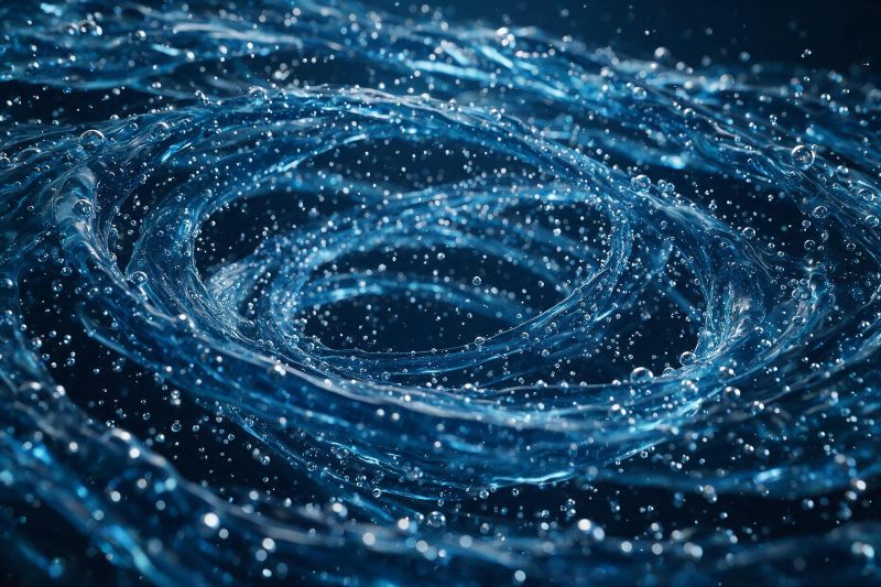 Oxygen Nanobubbles swirling in a vortex: The Science of Clear Skin