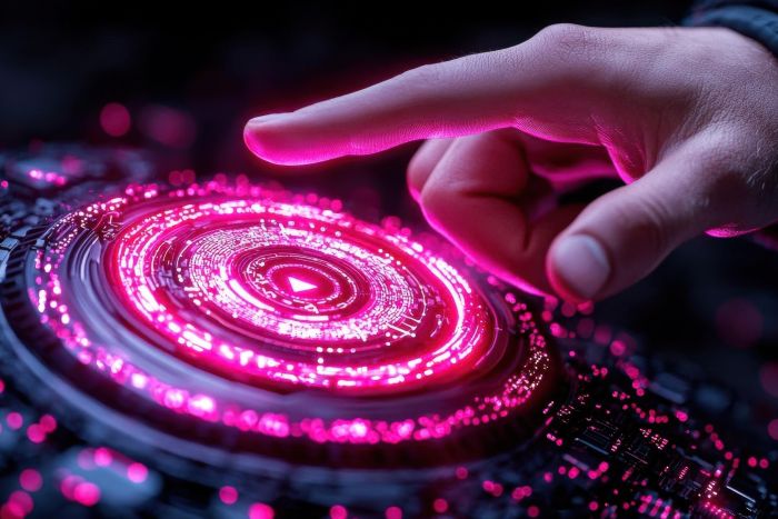 play button for ai media