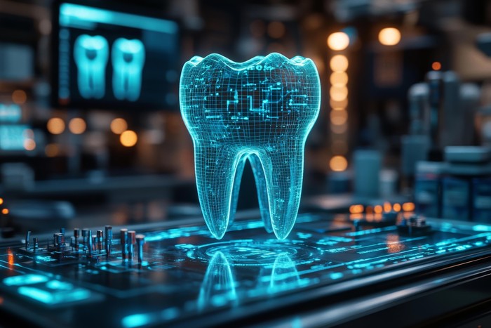 scan of teeth with cbct imaging