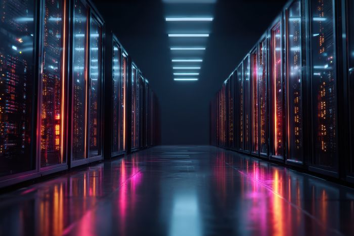 image of ram in server room