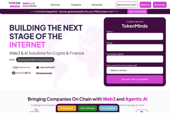image of token minds web3 marketing agencies