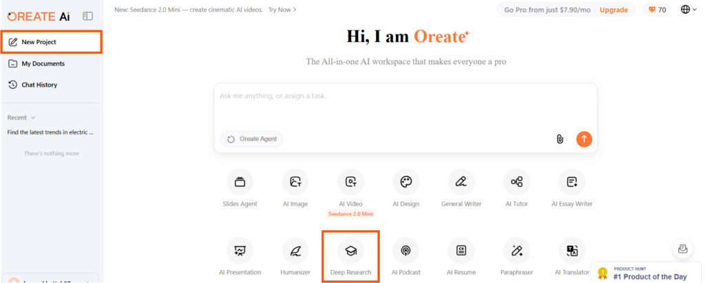 ai workspaces step 1