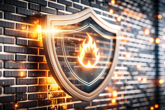 shield displaying firewall definition