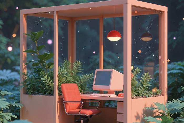 remote office with site preparation