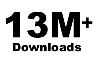 13 Million Downloads