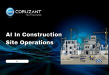 7 Ways AI Is Changing Construction Site Operations construction site graphic