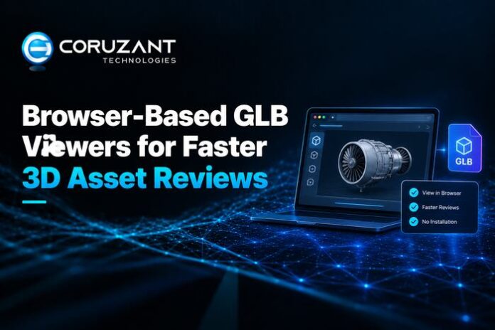 Browser-Based GLB 3D Viewer Banner