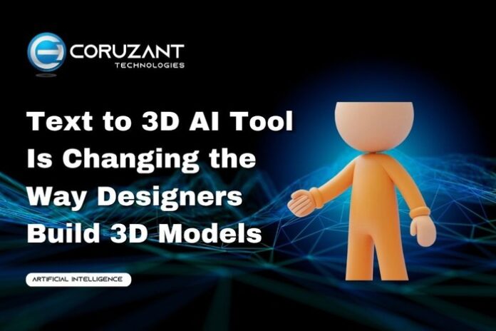 headline for text to 3d ai tool is changing the way designers build 3d models