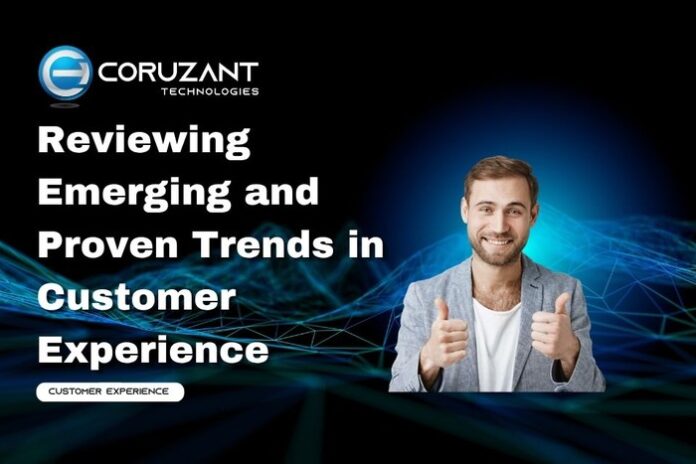 headline for reviewing emerging and proven trends in customer experience