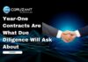 Year-One Contracts Are What Due Diligence Will Ask About year-one contracts are what due diligence will ask about
