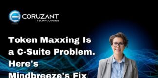 The Hidden Cost of Enterprise AI: Why Token Maxxing Is a C-Suite Problem, and What Mindbreeze Is Doing About It headline for token maxxing