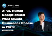 AI vs. Human Receptionists: What Should Businesses Choose in 2026? headline for ai vs human receptionists: what should businesses choose in 2026?
