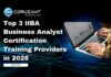 Top 3 IIBA Business Analyst Certification Training Providers in 2026 headline for top 3 iiba business analyst certification training providers in 2026