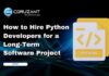 How to Hire Python Developers for a Long-Term Software Project headline for How to Hire Python Developers for a Long-Term Software Project